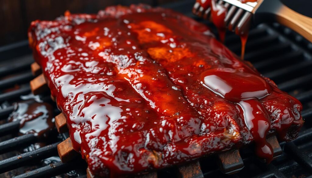 BBQ Rib Sauce Glazing Techniques