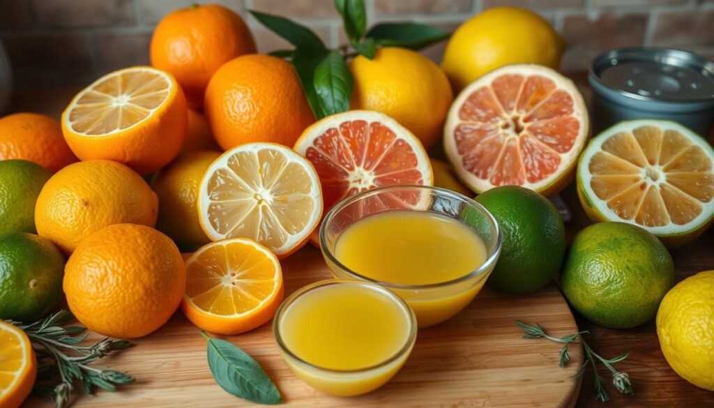 Citrus fruits for carne asada marinade