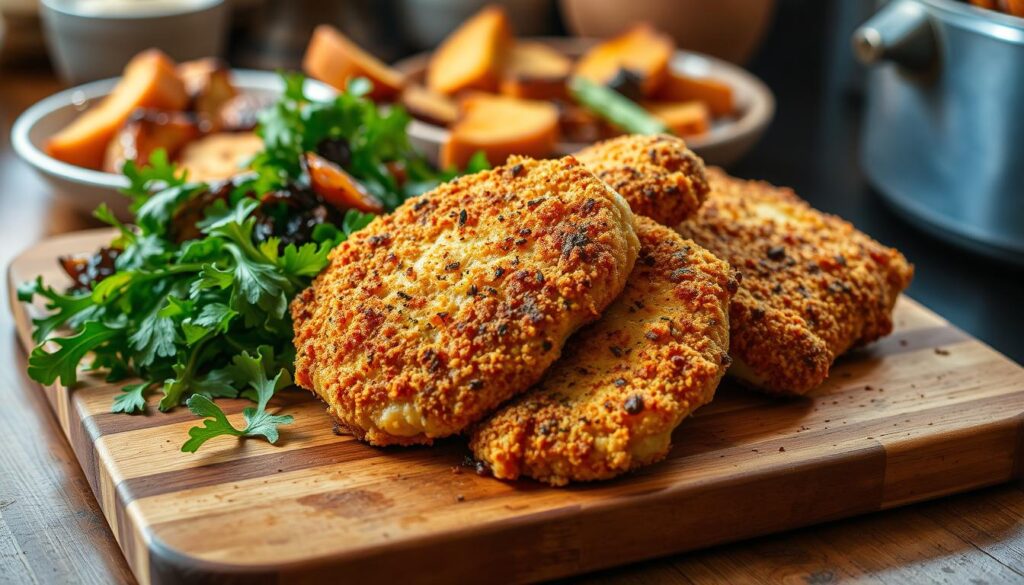 Crispy Oven Baked Breaded Chicken Techniques