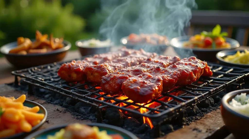 Korean Kalbi Ribs Grilling Technique