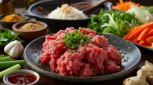 Ground beef bulgogi